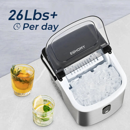 Countertop Ice Maker Machine with Handle