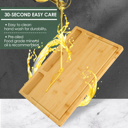 3 Piece Kitchen Cutting Board Set