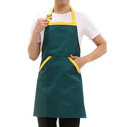 28 in. x 26 in. Green Waterproof Apron