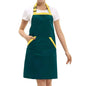 28 in. x 26 in. Green Waterproof Apron