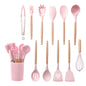 Silicone Kitchenware Cooking Utensils Set, 3 colors