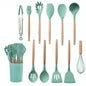 Silicone Kitchenware Cooking Utensils Set, 3 colors