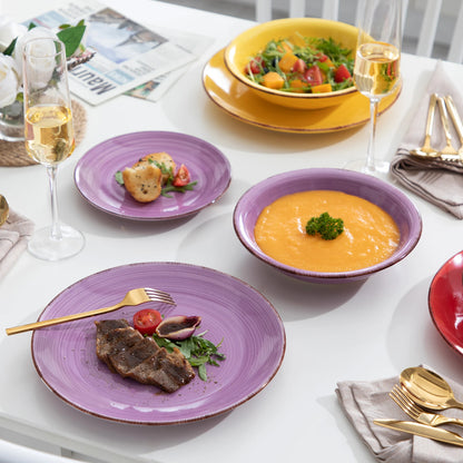 Mix-Color 18/36 Piece Dinnerware Set