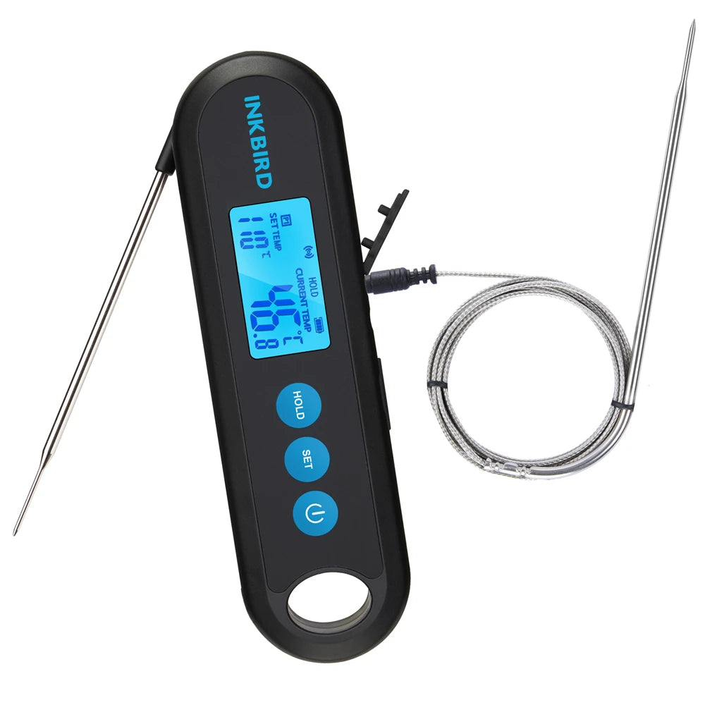 Digital Meat Thermometer With External Probe