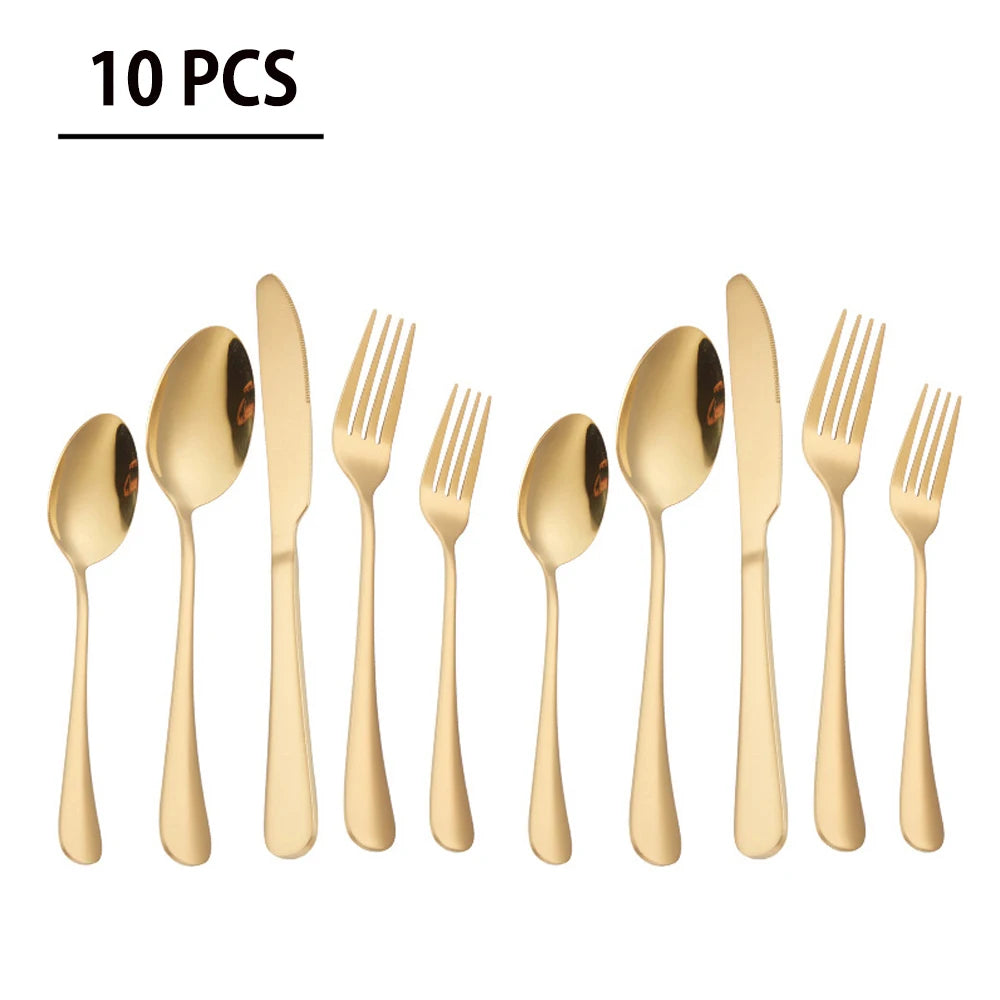 5/10/20 pcs Flatware Set, 4 colors