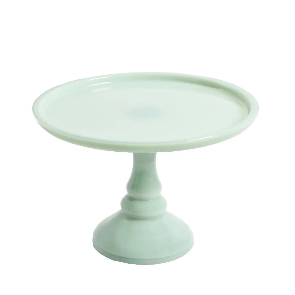 The Pioneer Woman 10-inch Cake Stand with Glass Cover, Mint Green