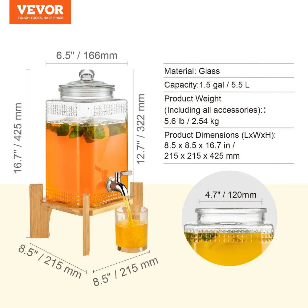 Beverage Dispenser, 5 options