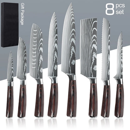 1-10PCS Professional Knives