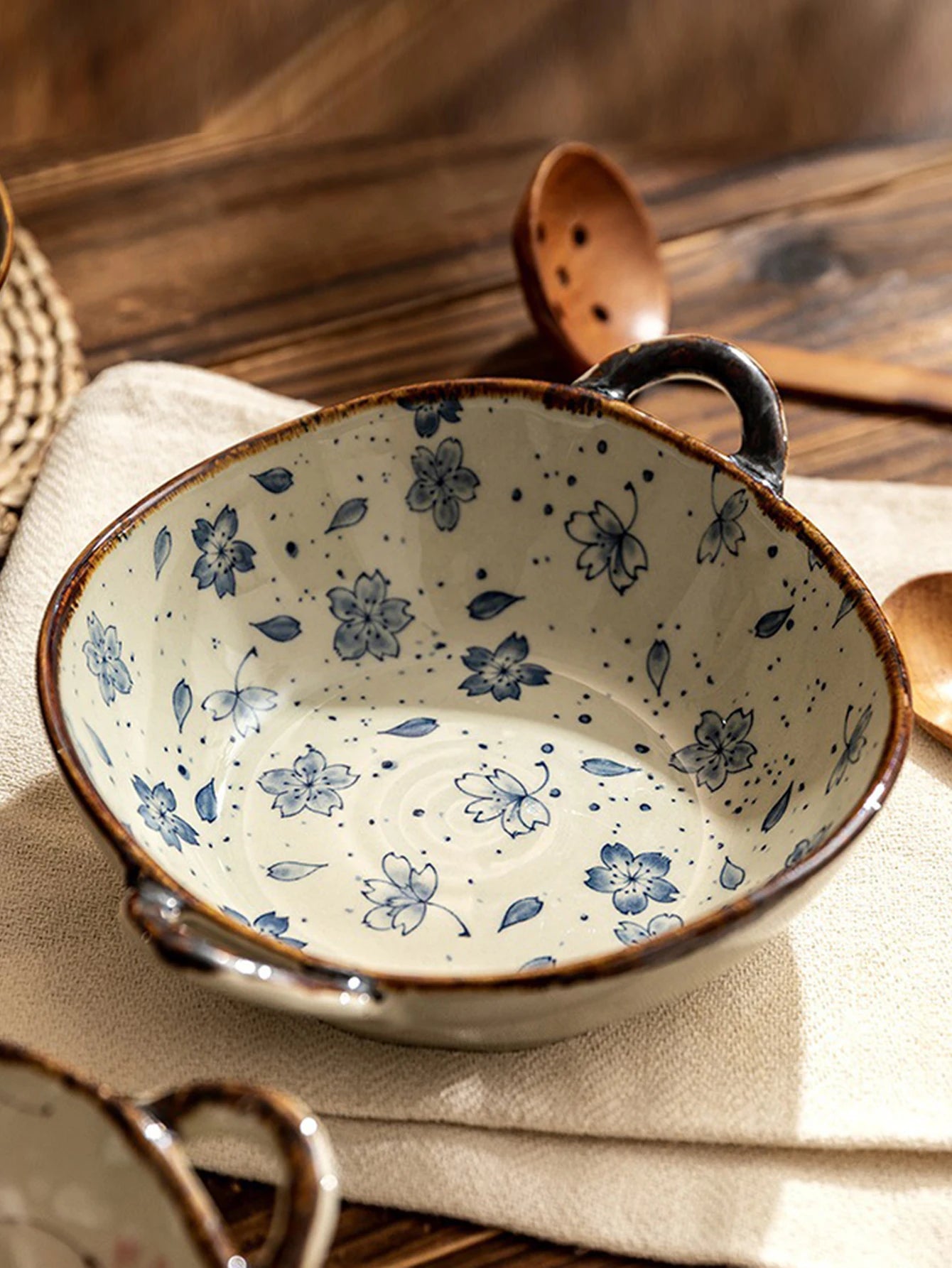 7.5 inch Household Bowl With Handle