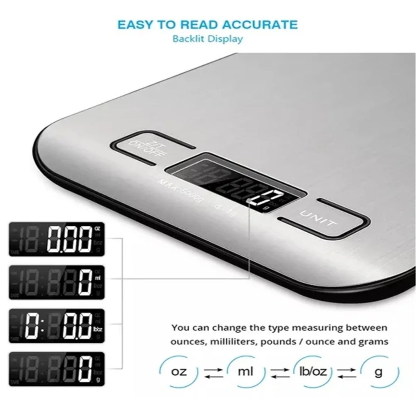 Digital Kitchen Scale, several options