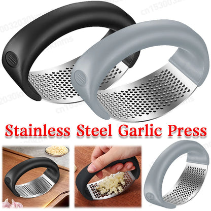 Stainless Steel Manual Garlic Press