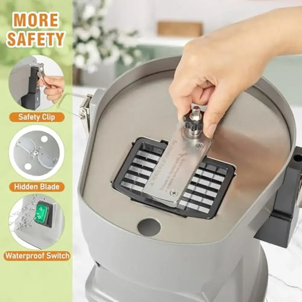 Electric Vegetable Chopper Mandoline Slicer