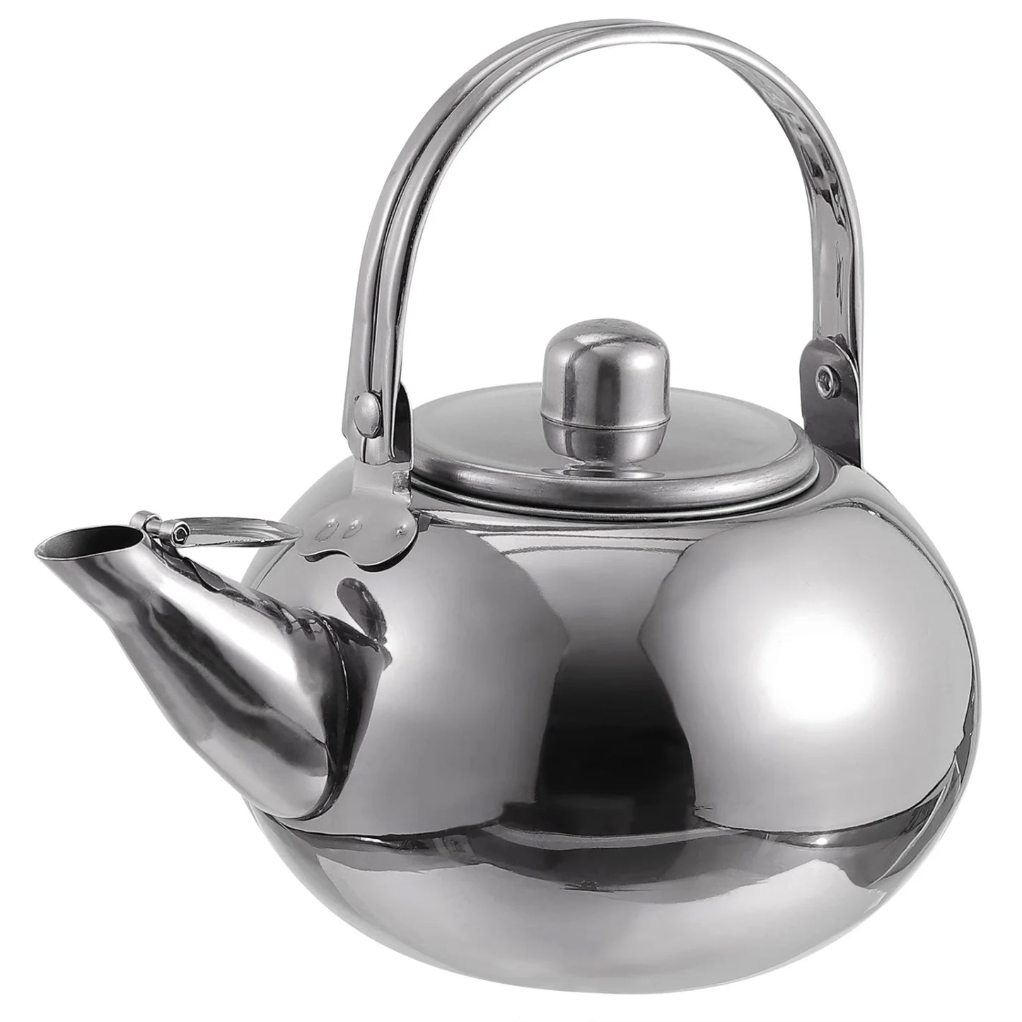 Large Capacity Teapot with Filter, Gold or Silver