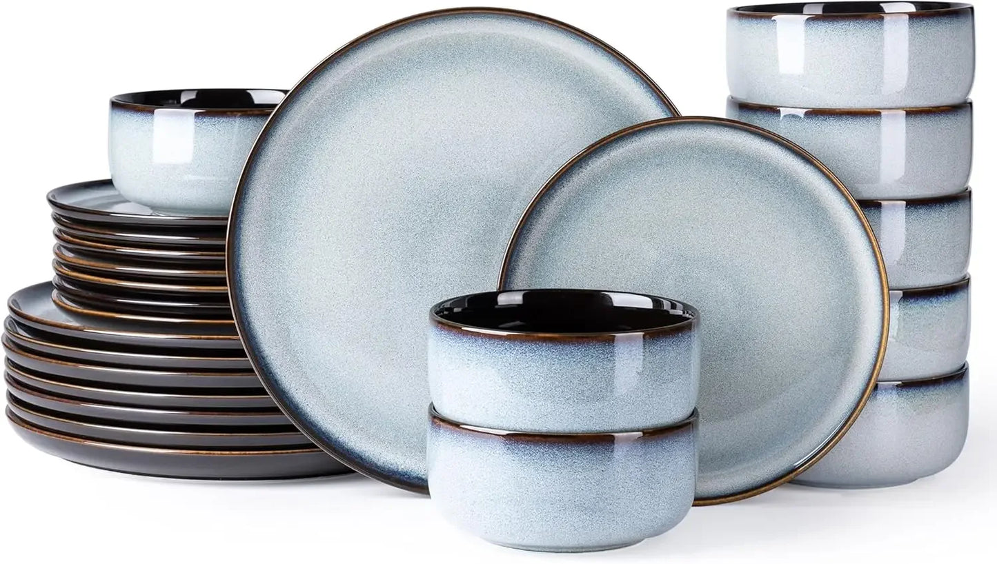 Ceramic Dinnerware Set, 24 PC