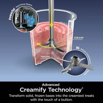 Ninja CREAMi Deluxe Ice Cream & Frozen Treat Maker