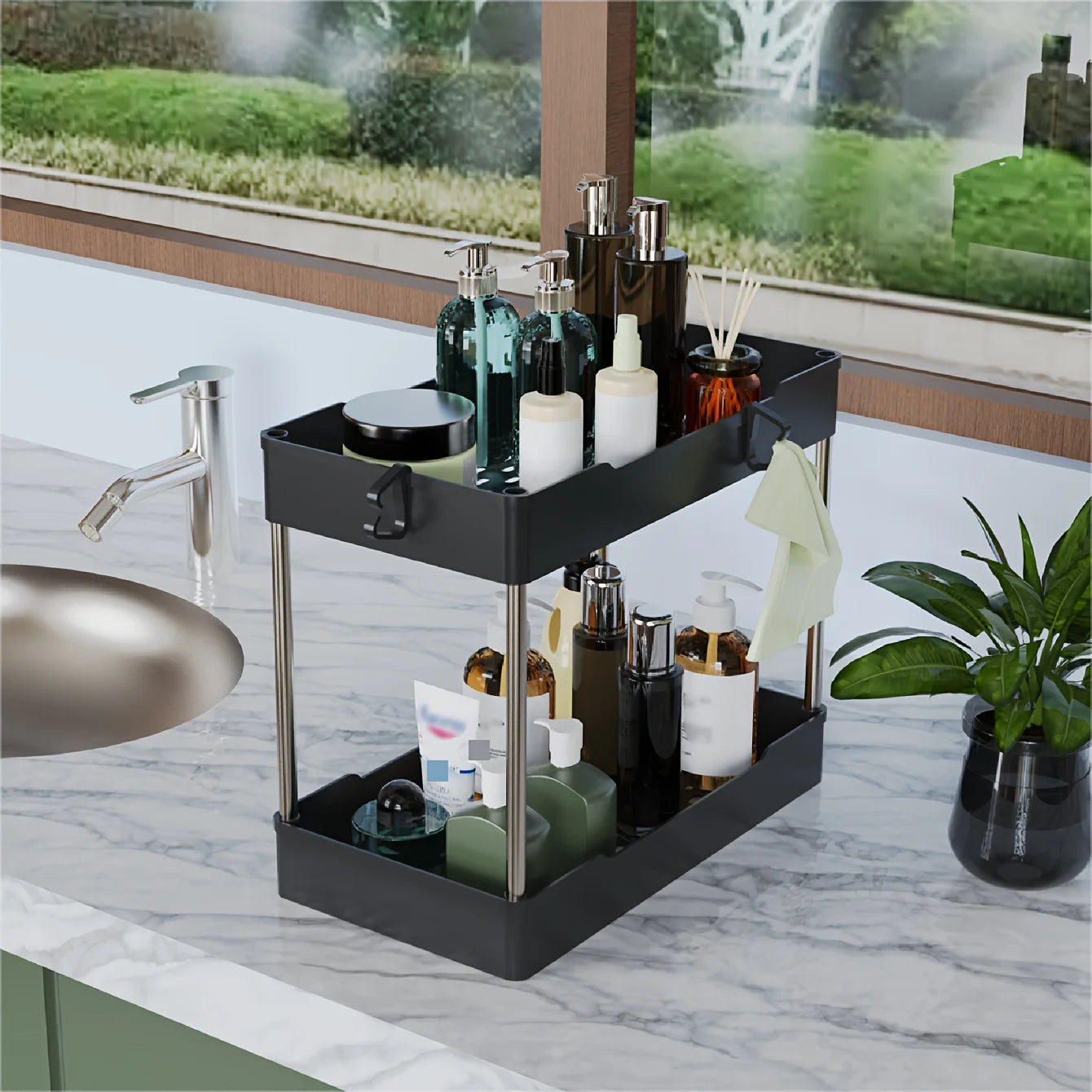 3pcs Under Sink Organizers