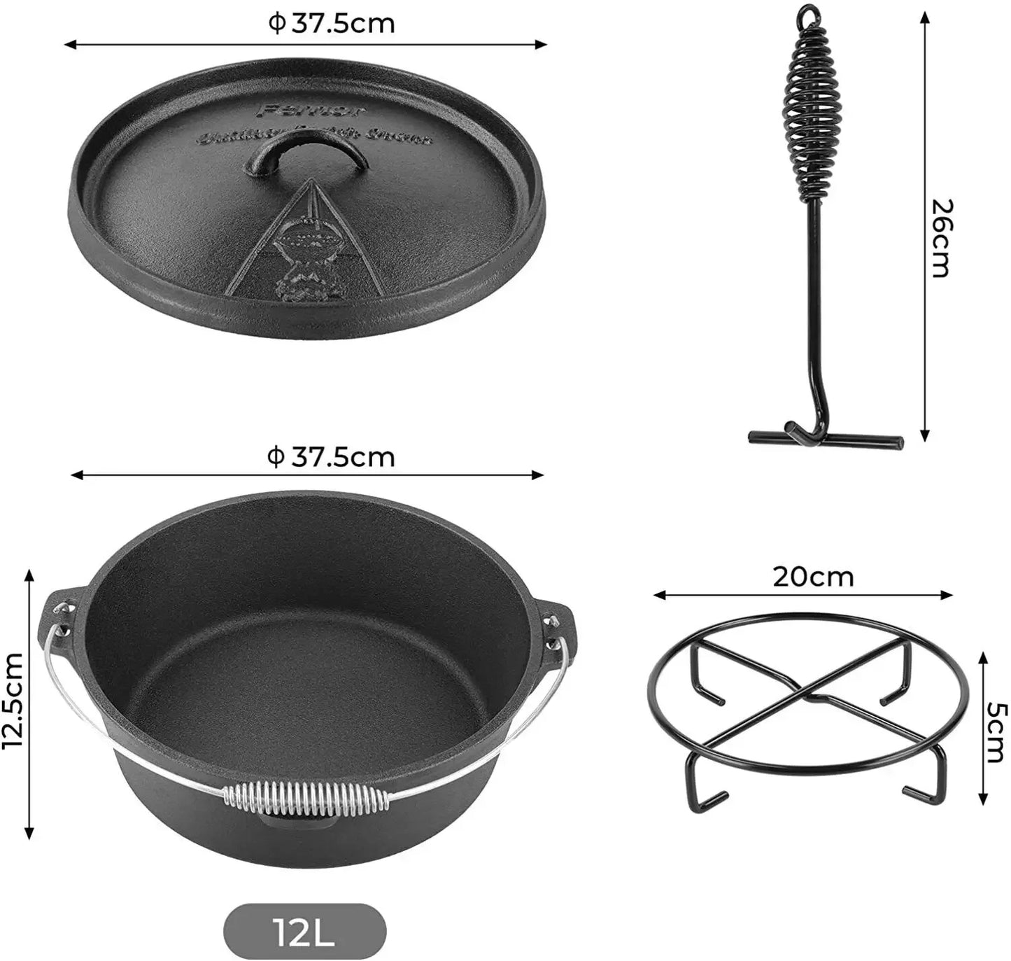 Dutch Oven, Cast Iron