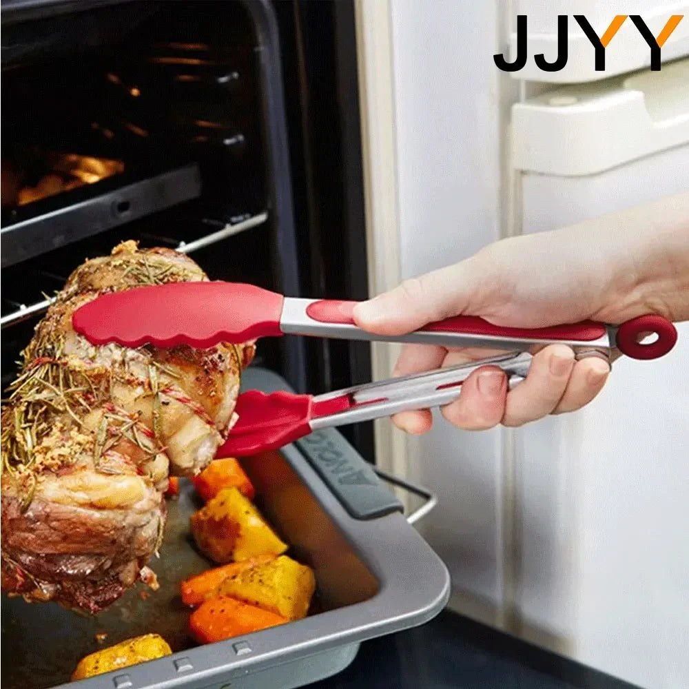 Tongs, Heat Resistant Silicone