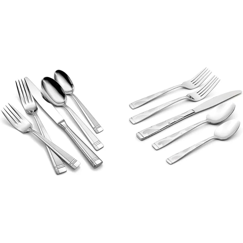 Oneida 45 Piece Amsterdam Flatware, Service for 8