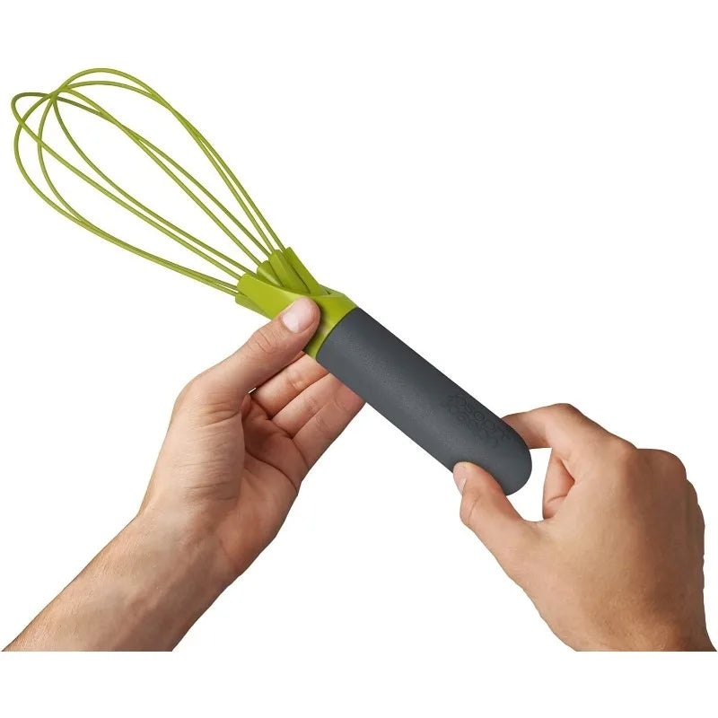 Twist Whisk, Gray/Green