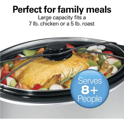 7-Quart Portable Slow Cooker