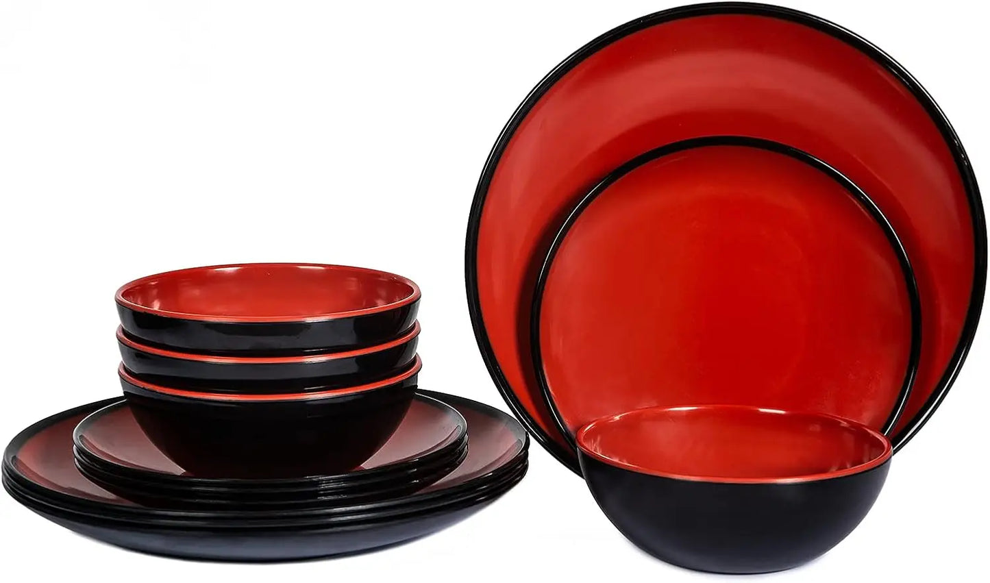 Dinnerware Set for Indoors/Outdoor Use , 5 colors