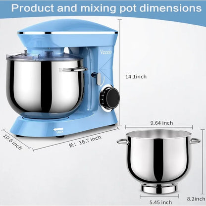 9.5 Qt Stand Mixer, Blue