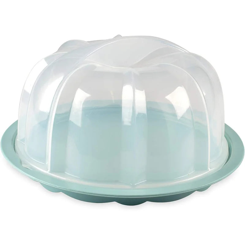 Bundt Pan and Translucent Bundt Cake Keeper