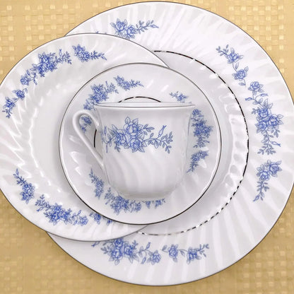 Floral 45-Piece Dinnerware Set