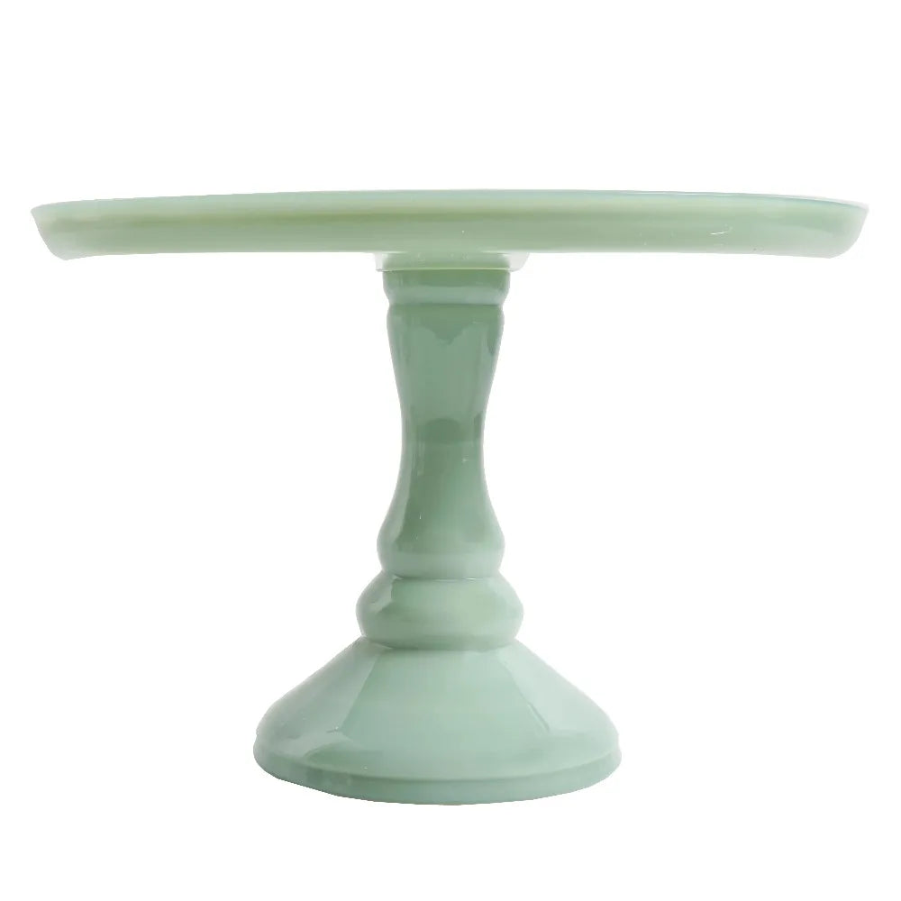 The Pioneer Woman 10-inch Cake Stand with Glass Cover, Mint Green