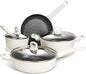 6/7/10 PCS Pots and Pans Set, 3 colors