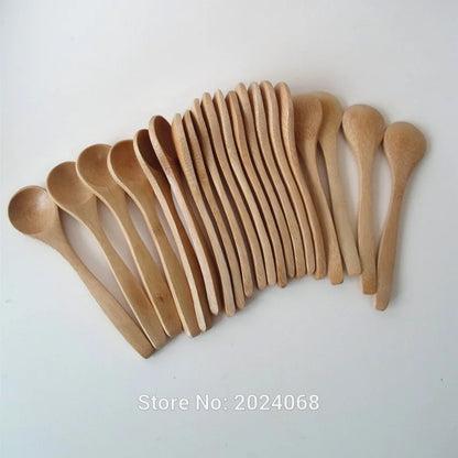 10Pcs/Set 5.1inch Wooden Spoons