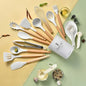 34Pcs/set, Utensil Set With Storage Bucket