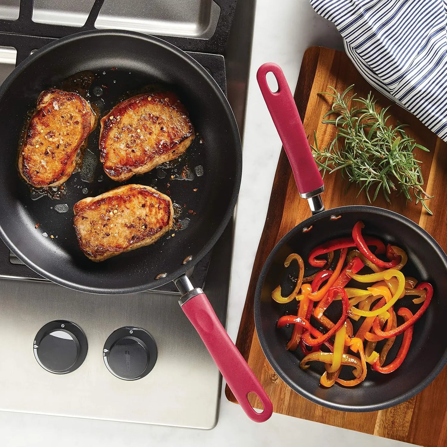 Frying Pan Set, 4 colors