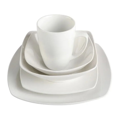 Square 40-Piece Dinnerware Set