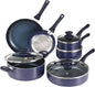 6/7/10 PCS Pots and Pans Set, 3 colors