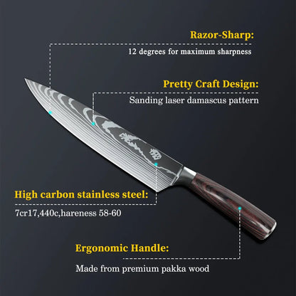 8" Chef Knife 8"