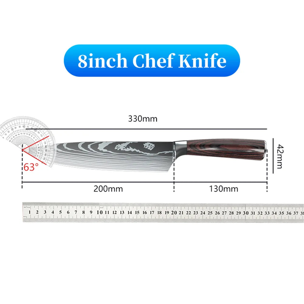 8" Chef Knife 8"