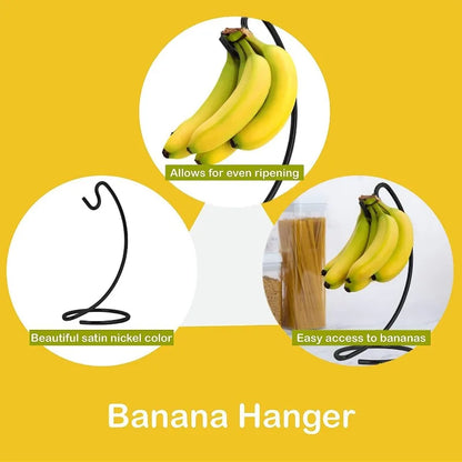 Modern Banana Holder (Black)