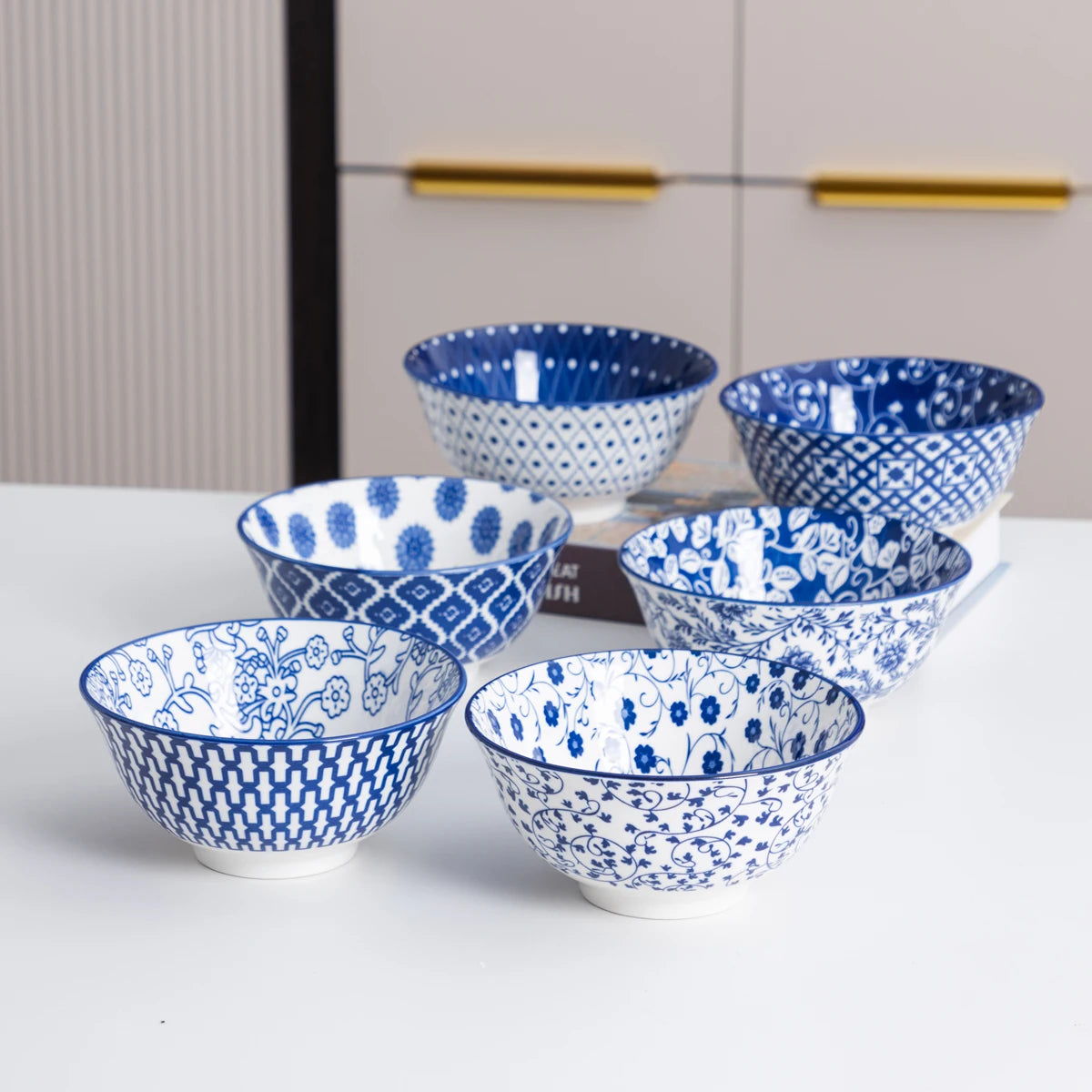 4/6 Pieces Ceramic Bowl Set