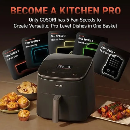 Air fryer 9-in-1, 2 colors