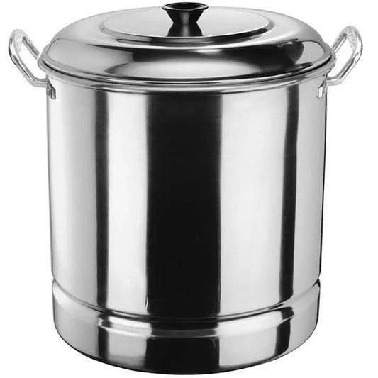 Aluminum Steamer Pot with Removable Tray, 32 Qt.