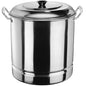 Aluminum Steamer Pot with Removable Tray, 32 Qt.