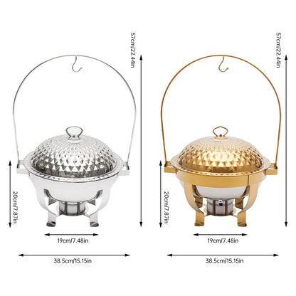 Round Chafing Dish , 2 colors