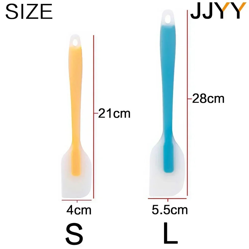 Silicone Spatula, 5 colors, Small/Large