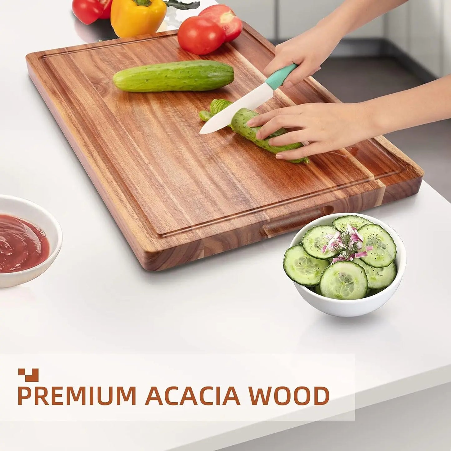 Wooden Cutting Board, 2 sizes