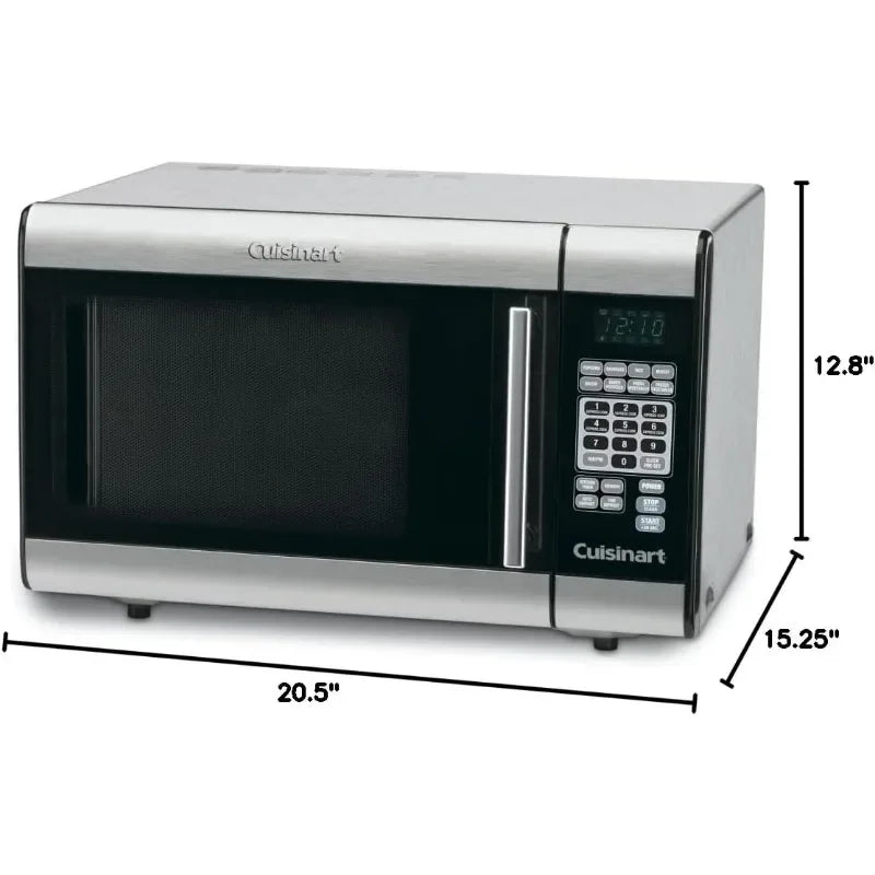 Cuisinart 1-Cubic-Foot Stainless Steel Microwave Oven,