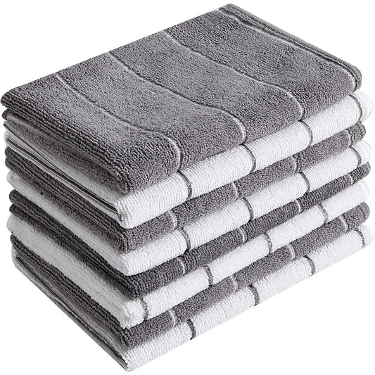 Super fiber kitchen towels, 8 pack, 6 colors