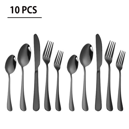 5/10/20 pcs Flatware Set, 4 colors