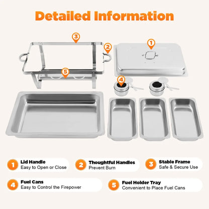 Chafing Dish Buffet Set